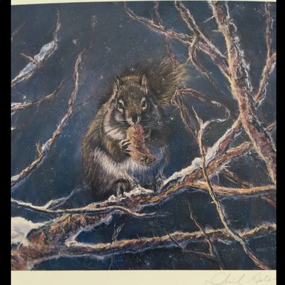 Gail Adams Print “Winter Start”